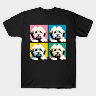 Pop Retro Coton de Tulear Art - Cute Puppy T-Shirt